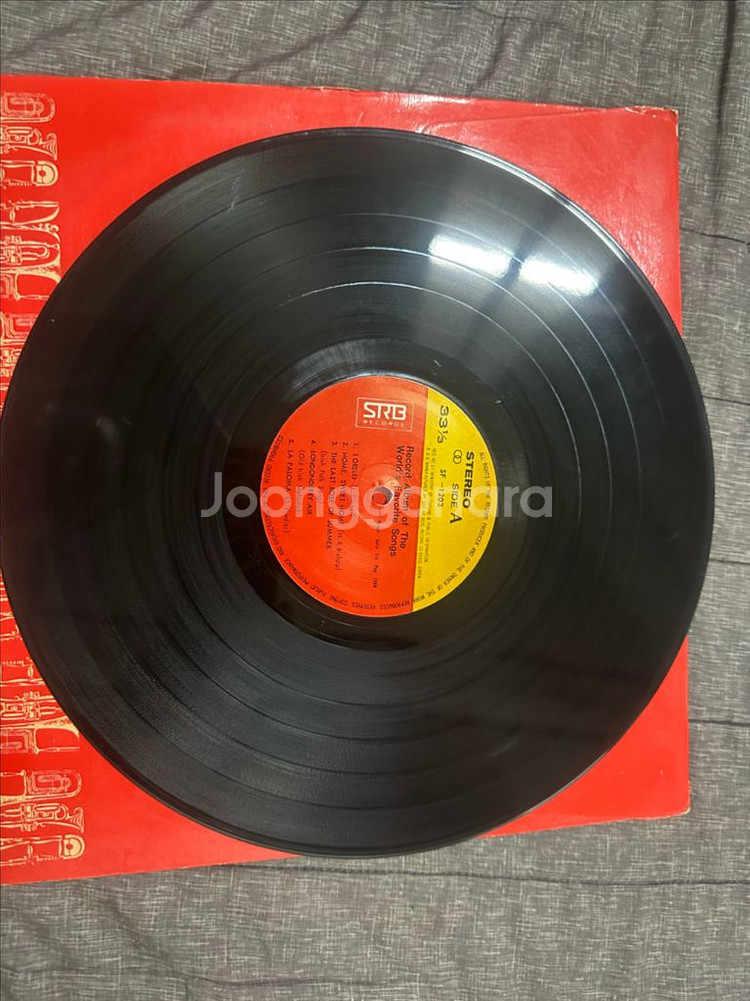 세계명가곡전집 민요편 LP 판매합니다--2