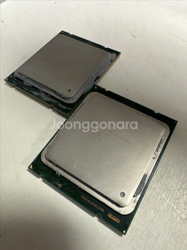 제온 E5 2687W CPU 판매합니다.--0