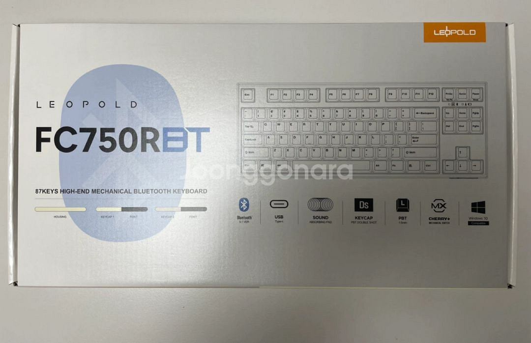 레오폴드 FC750RBT 갈축 키보드--2