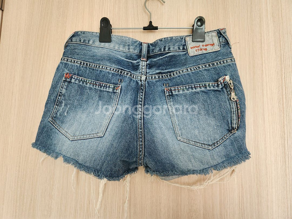 여자청반바지 여름청바지 27~28--2