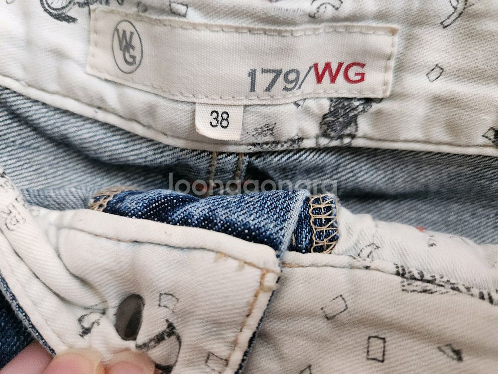 여자청반바지 여름청바지 27~28--4