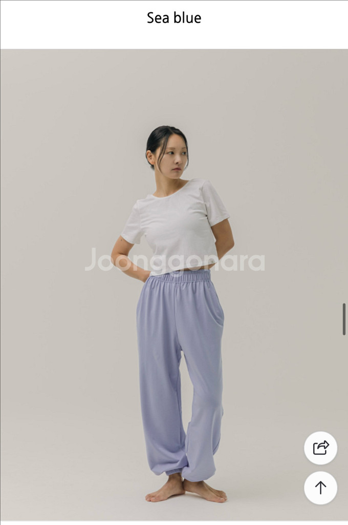 소함소함 베이직 스웻 조거 팬츠--1