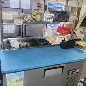 우성 김밥냉장고 1200 상부선반 포함