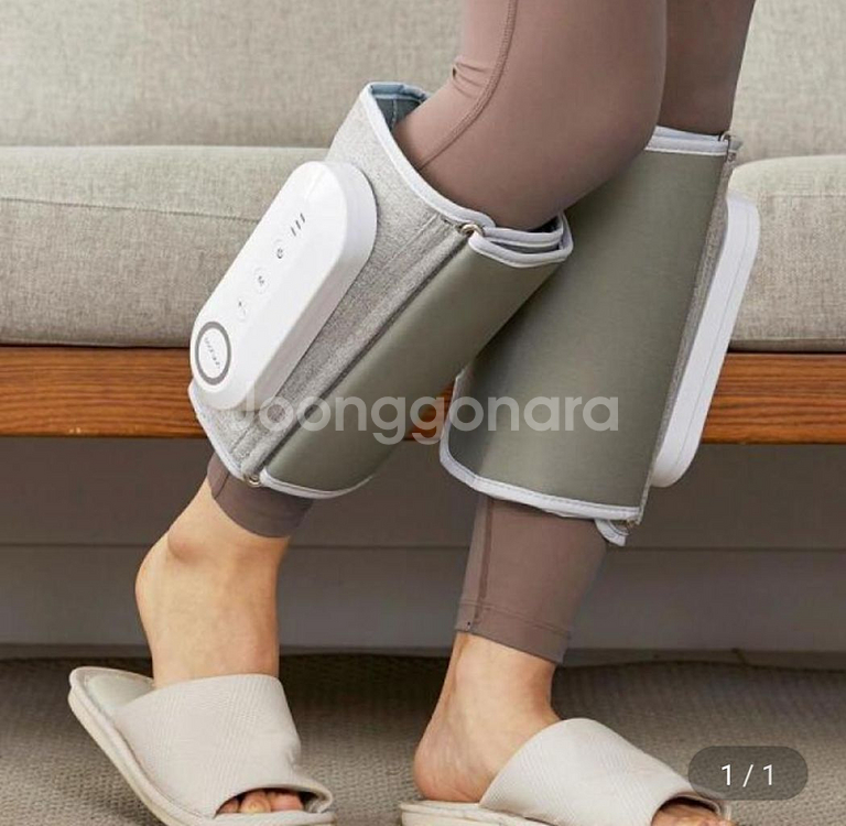 수련 스마트에어 레그핏 종아리 마사지기--0