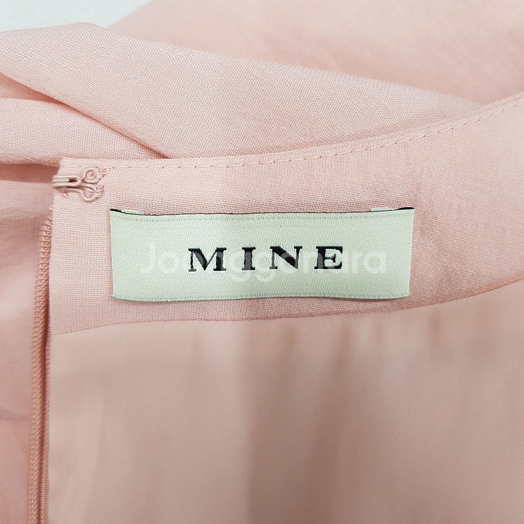 한섬 마인 MINE 2022 셔링포인트 슬릿원피스 XS--7