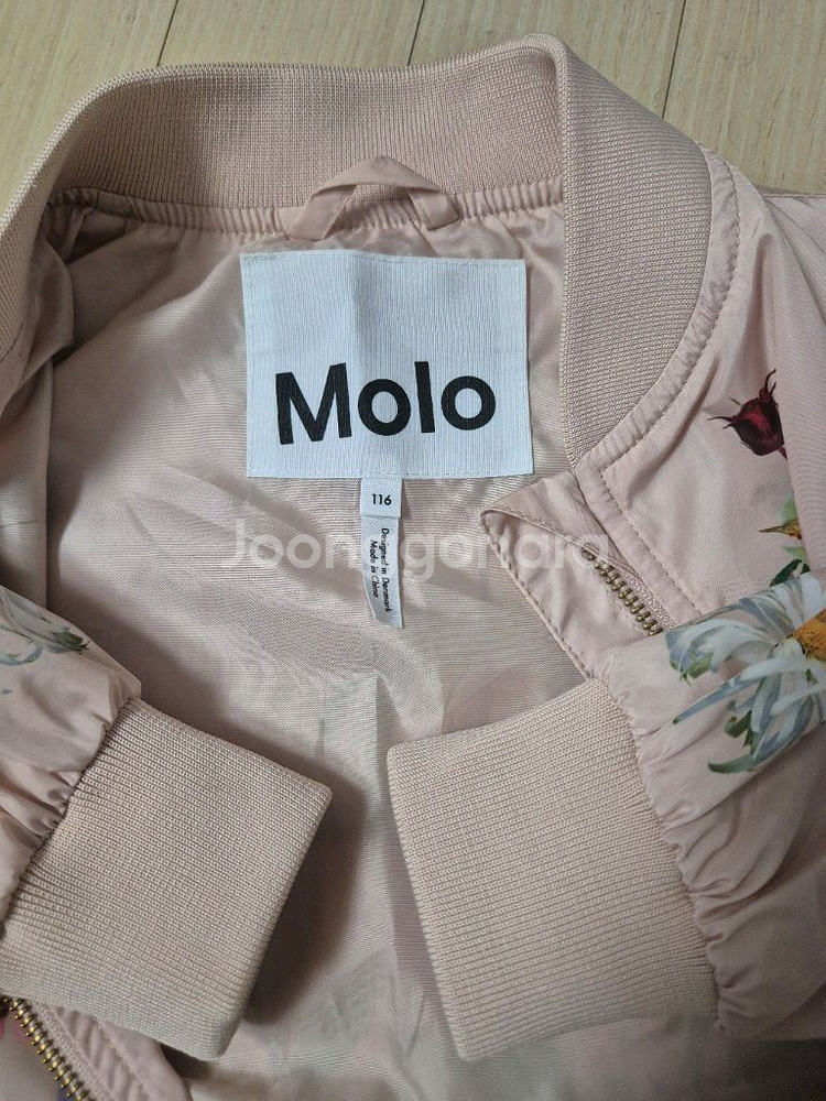 Molo 플라워 봄버 자켓 116--2