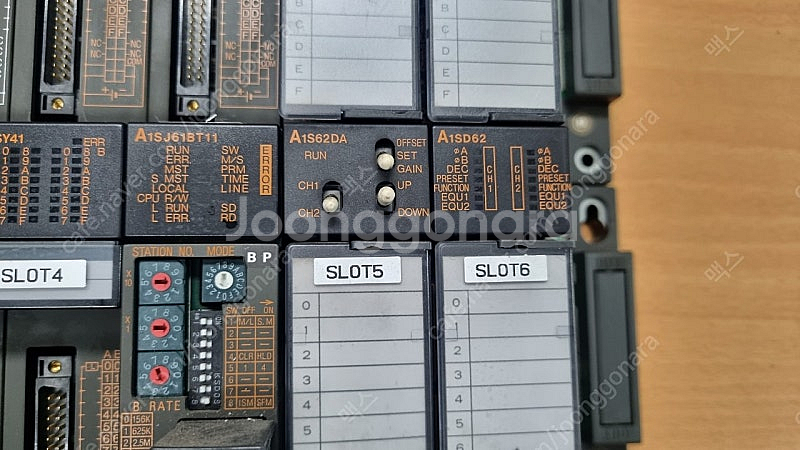 plc 미쓰비시 A2USH-S21 CPU SET--1