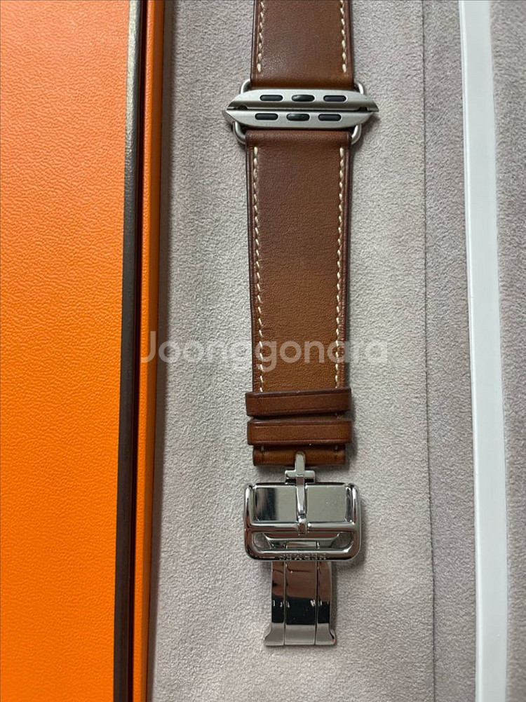 애플워치 에르메스 포브 디버클 45mm SSS급--2