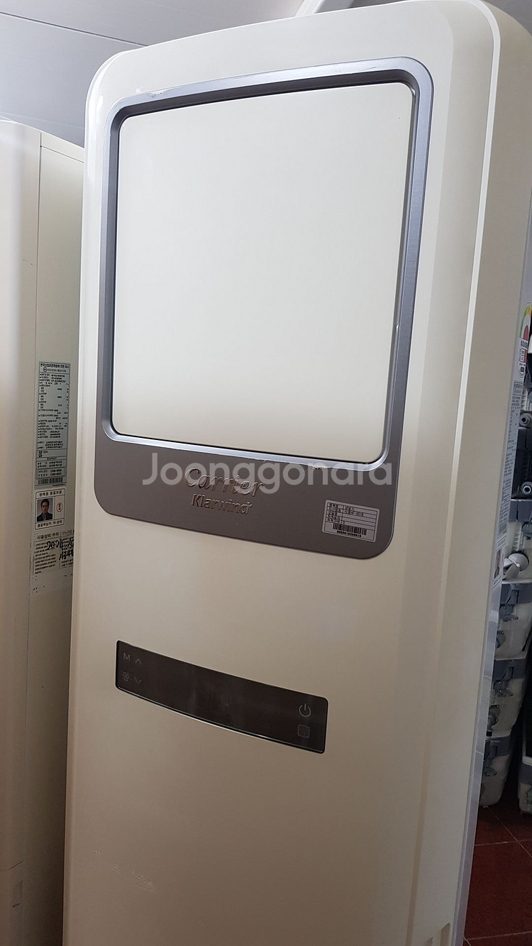 [중고] 캐리어 스탠드 12평형 에어컨 냉방전용--0