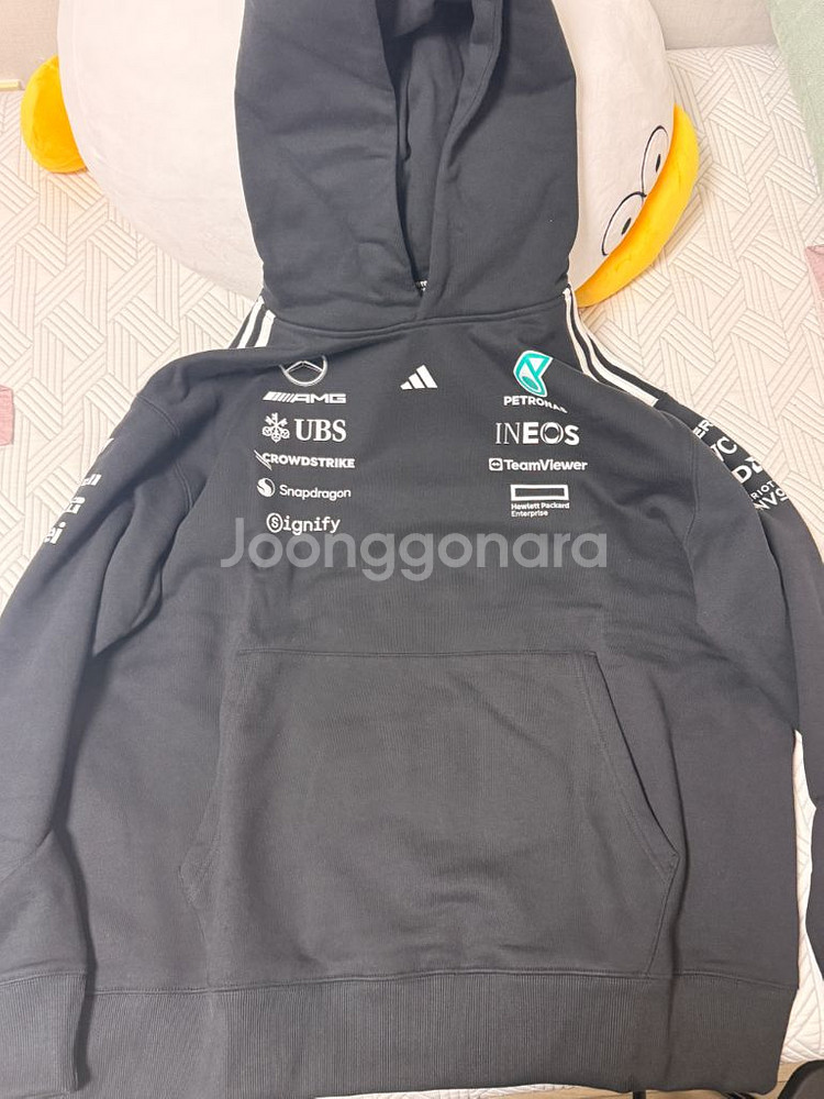 F1 아디다스 메르세데스 AMG 후드 XL--2