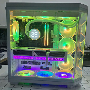 7800x3d, 5070ti 화이트 튜닝pc 새제품