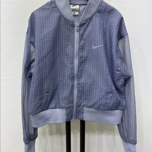 정품) 나이키 여성 크롭 바람막이 L