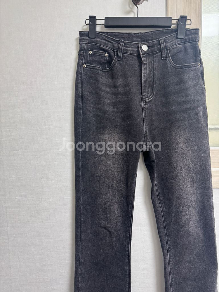 워싱 흑 부츠컷 (s)--2