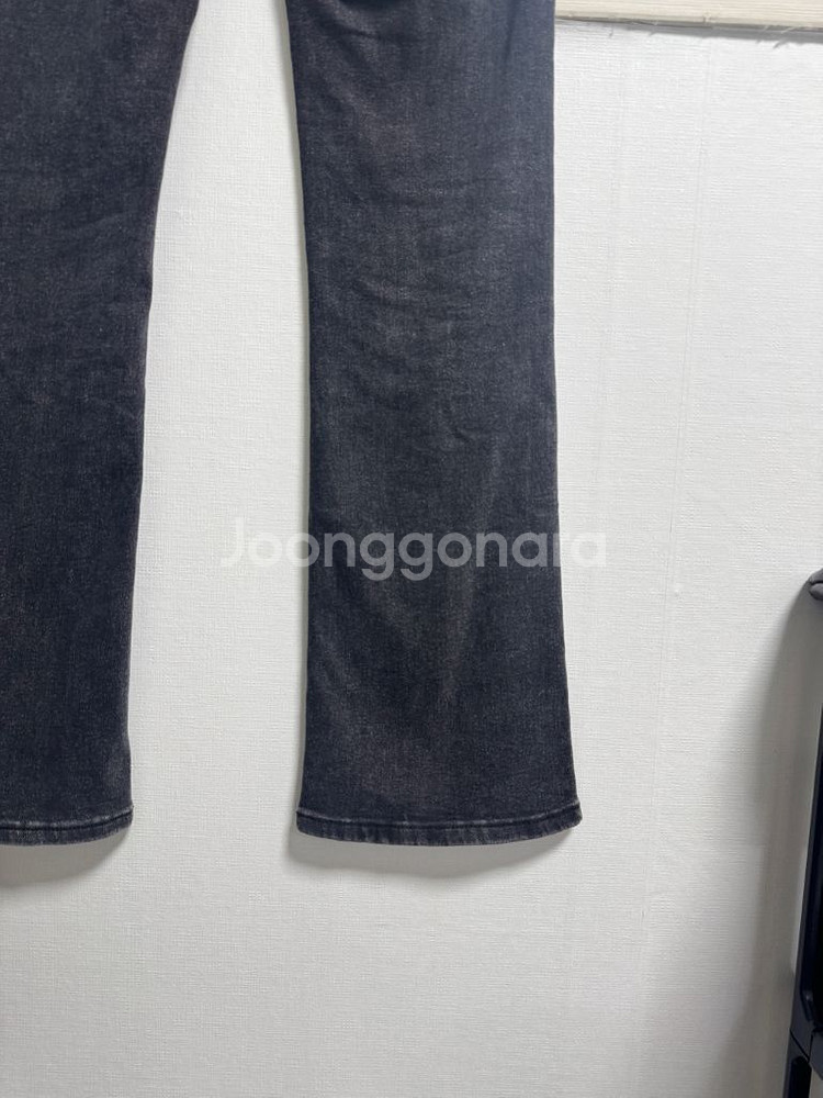 워싱 흑 부츠컷 (s)--7