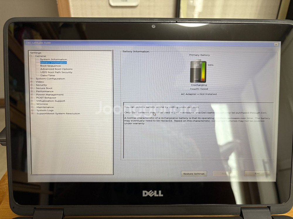 Dell Latitude 3189 러기드 터치 태블릿--7