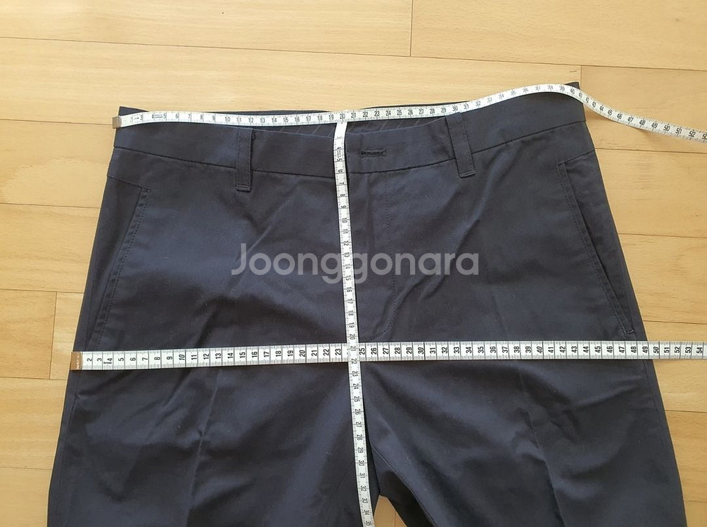 테이트 다크네이비 바지. 30호팬츠--8