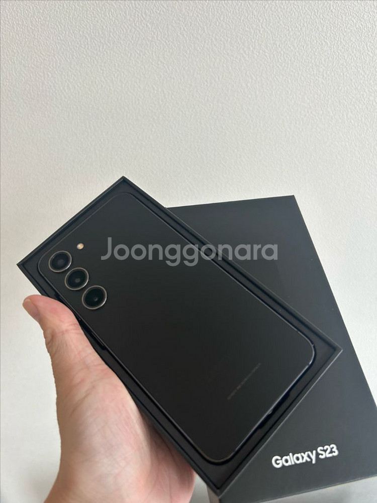 갤럭시S23 256G 전체교체새것(블랙)--0