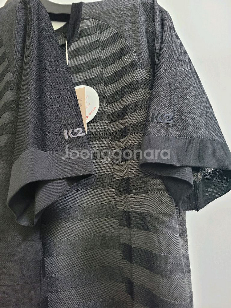 새상품)K2 남성 여름 기능성 쿨 반팔티 100--1