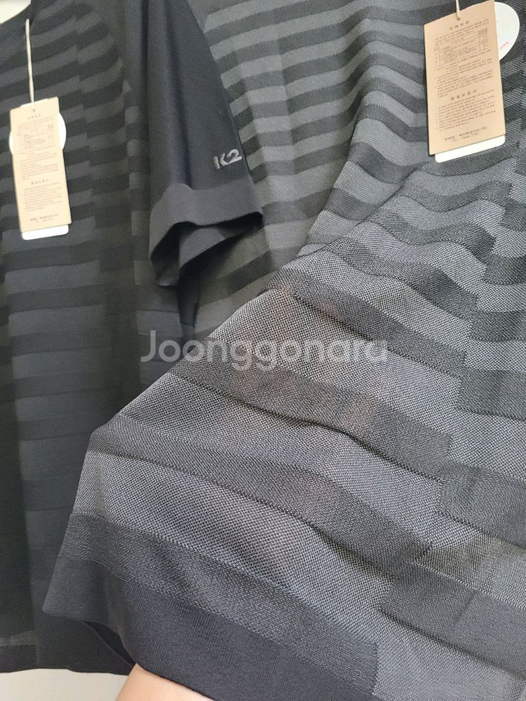 새상품)K2 남성 여름 기능성 쿨 반팔티 100--4