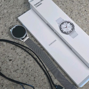 갤럭시워치6 클래식 실버 46mm (삼케플 O)