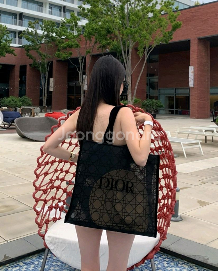 디올 뷰티 까나쥬 메쉬백(사이트,중고플랫폼최저가판매)--5