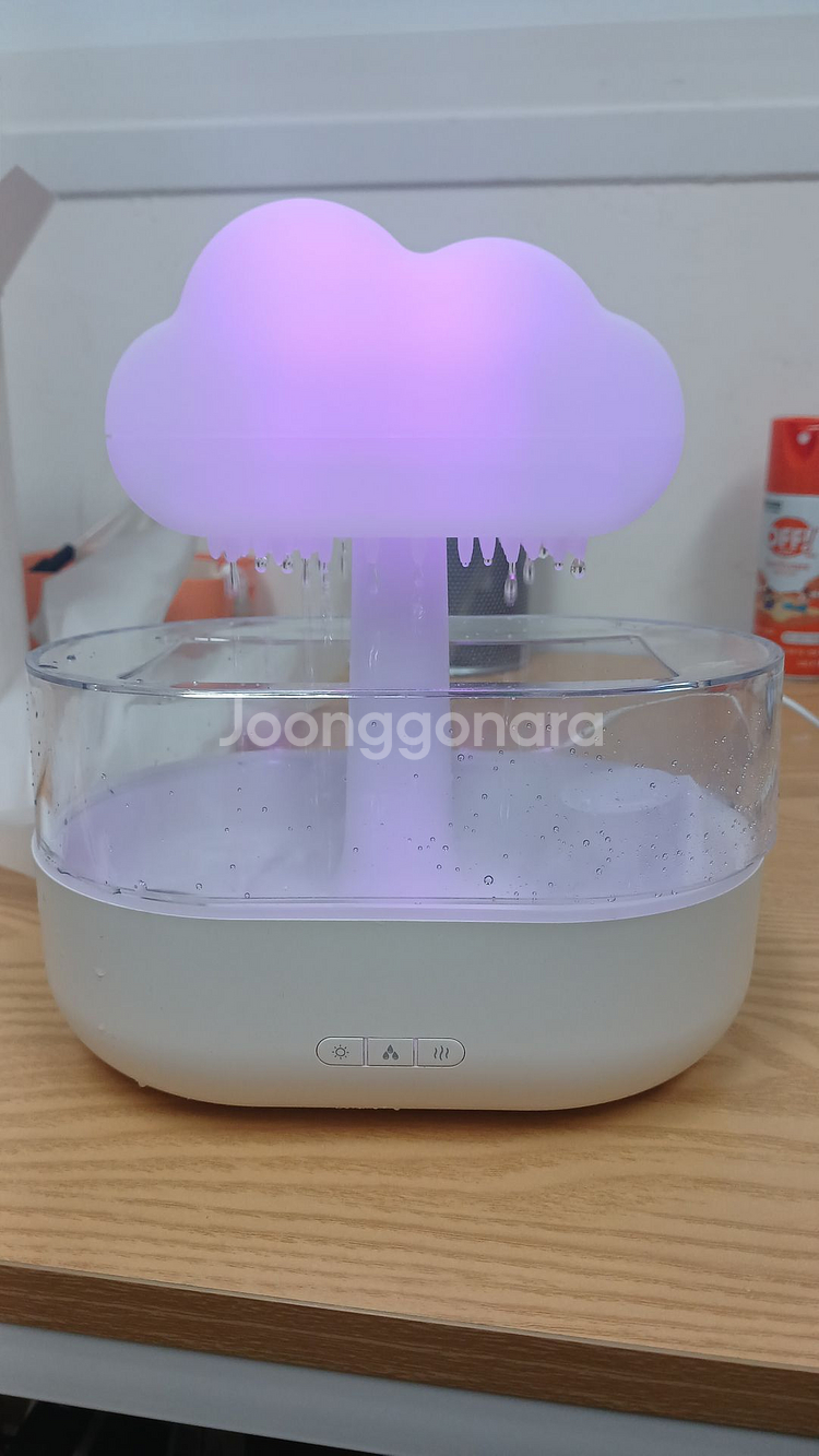 구름 가습기 무드등--1
