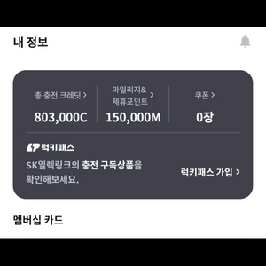 일렉링크 크레딧 80만