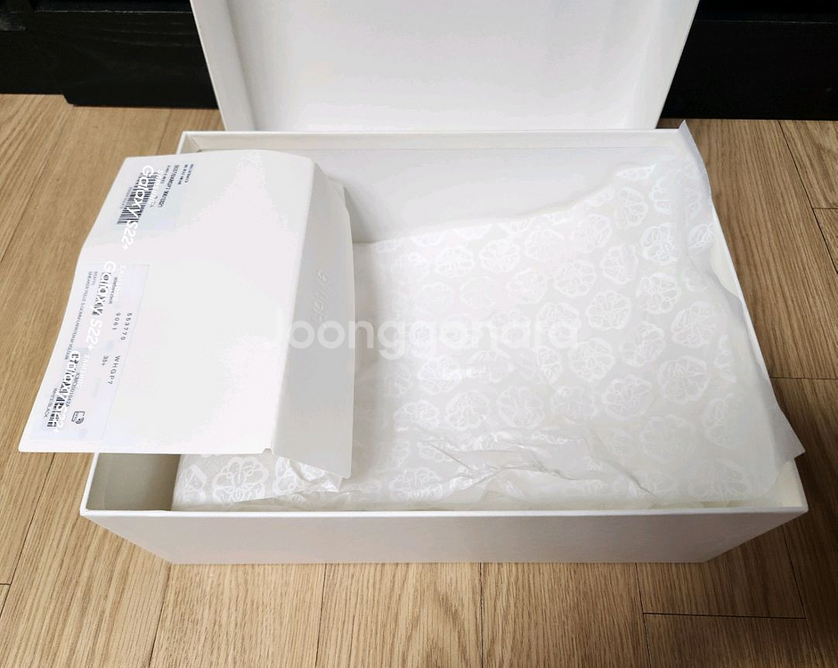 알렉산더 맥퀸 신발 포장박스--2