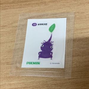 피크민 띠부씰 보라피크민 판매