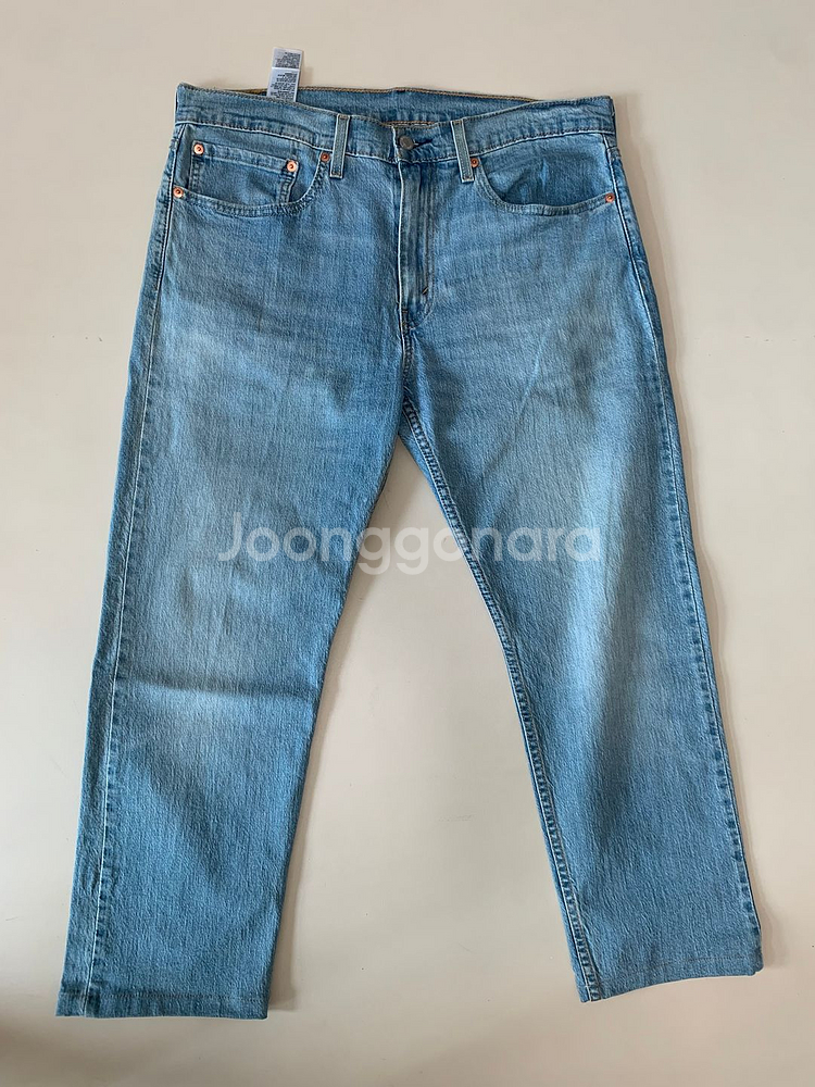 남성 리바이스 502 데님 청바지 워싱 연청 캐주얼--0