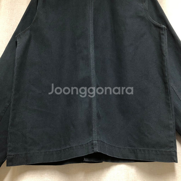 나이키 스우시로고 블랙 프렌치 워크 자켓 (M)--8