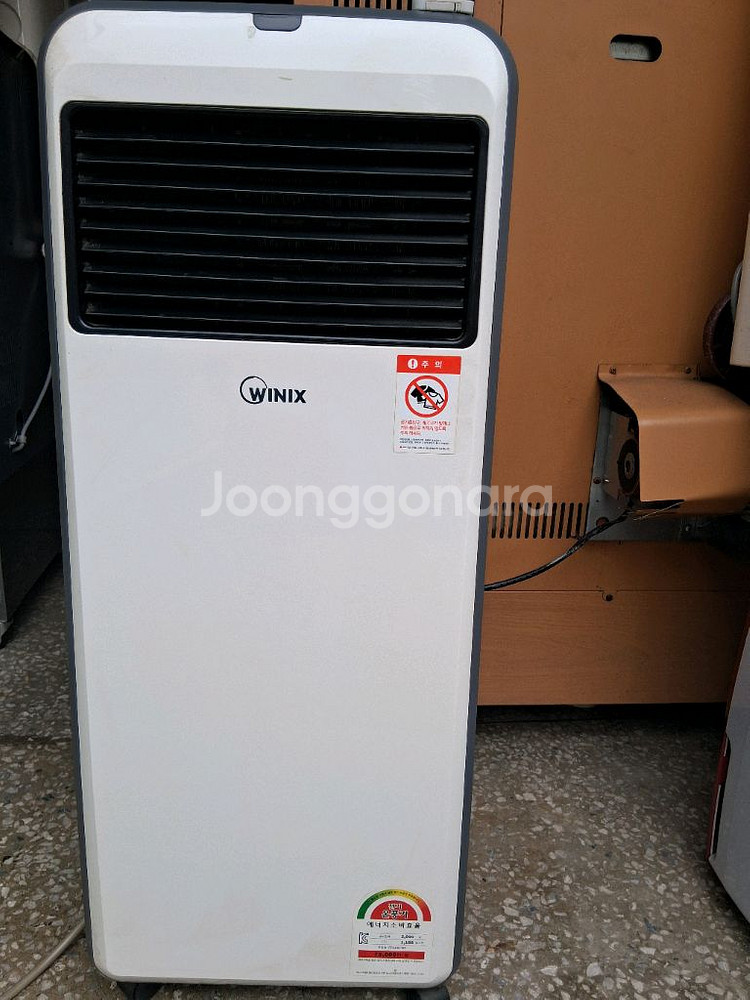 위닉스전기온풍기 히터난로 열풍기 캠핑난로전기난로3kw--0