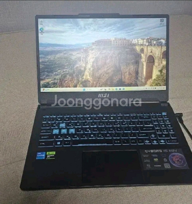 MSI게이밍 노트북 i5 rtx4060 16gb--0