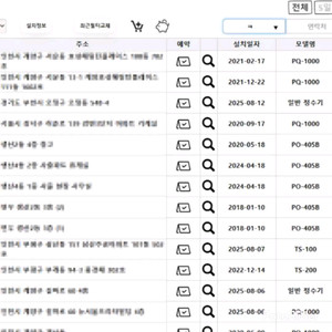 고객관리-렌탈