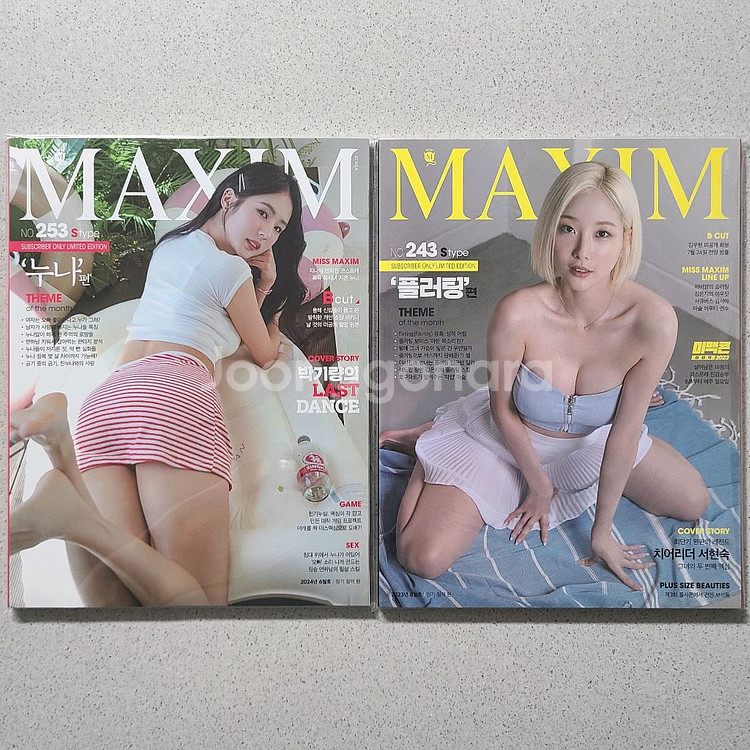 맥심 MAXIM 잡지 S타입--1