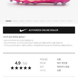 나이키 팬텀 엘리트 235
