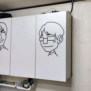 화이트수납장.사무용서랍장