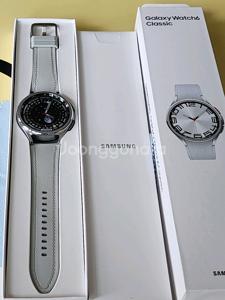 갤럭시워치6 47mm 실버 SK--0