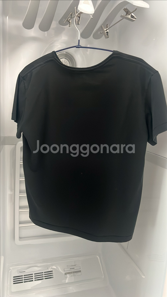 노운베러 소프트 베이직 로고 티셔츠 (블랙)--2