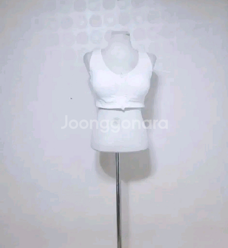 XL/새것/스포츠브라/화이트스포츠브라/크롭브라--0