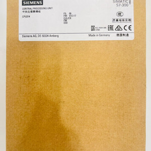 [새제품] 지멘스PLC CPU S7-300 CPU314