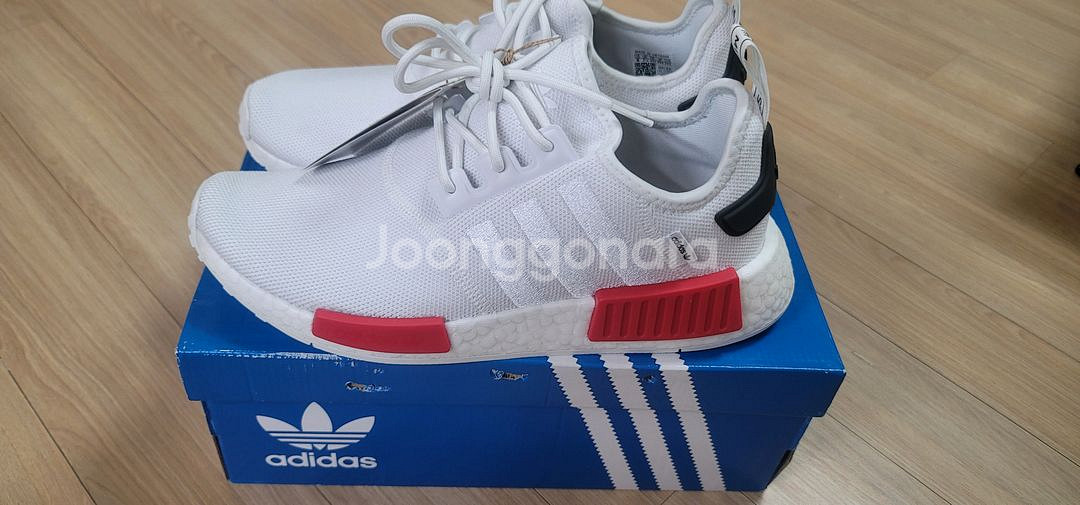 정품] 아디다스 NMD R1 화이트 260--2