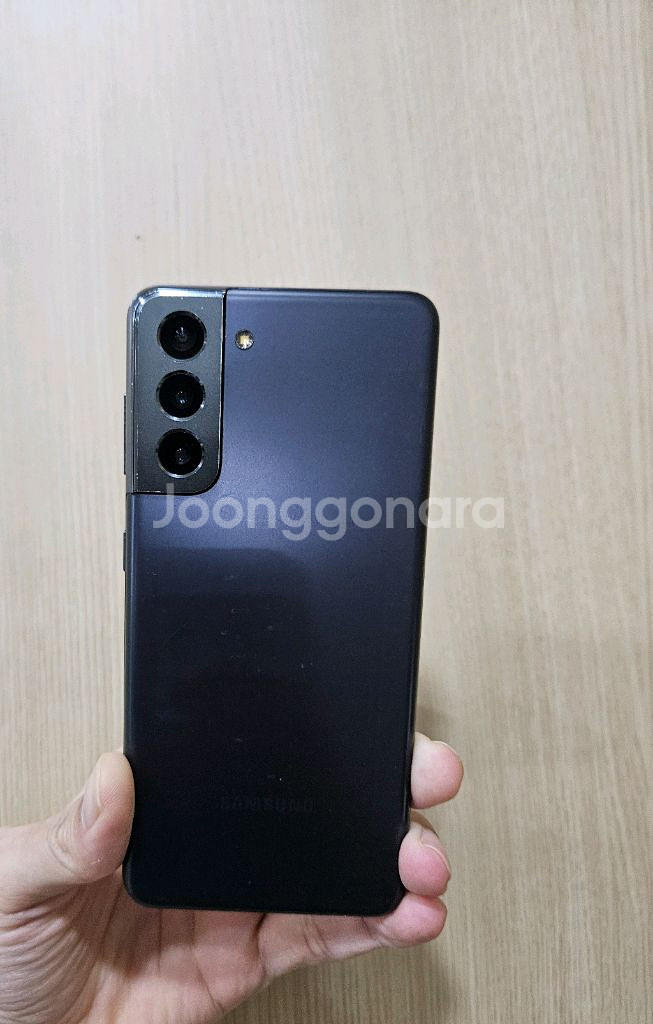 갤럭시 S21 블랙 256G 팝니다--3