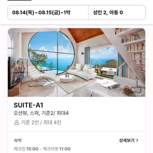 8/14 당일 대부도 숙박 숙소 호텔 펜션 풀빌라 양도