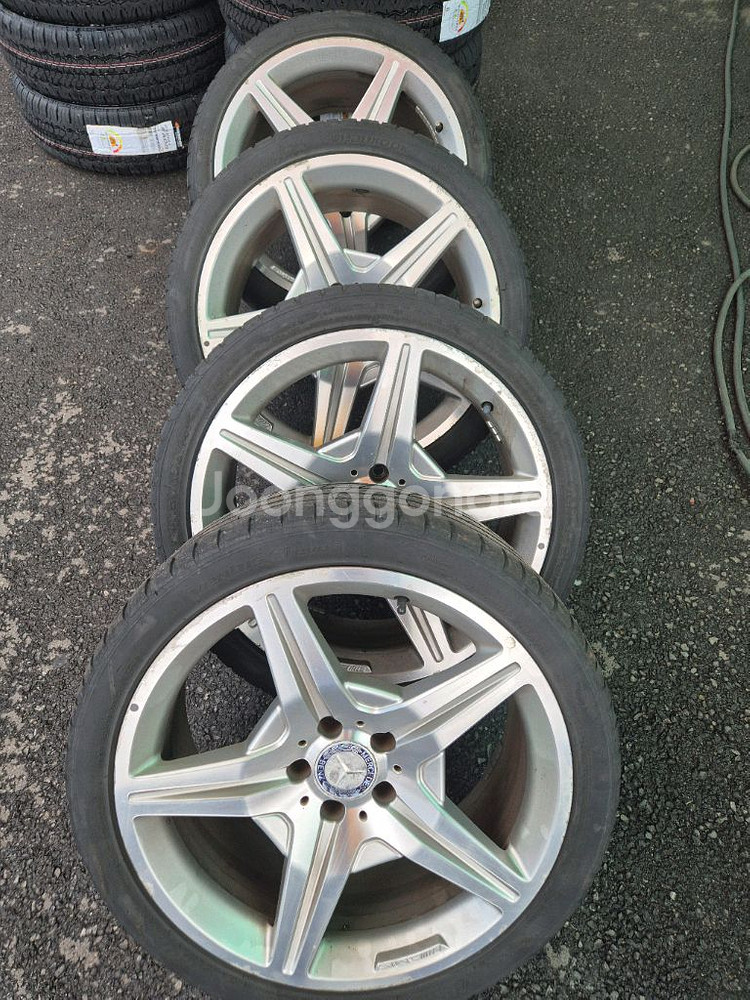 벤츠 CLS w219 AMG 19인치 휠 타이어 1대분--0