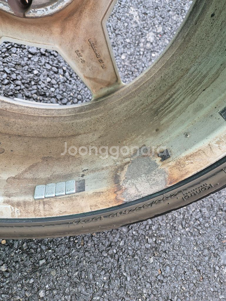 벤츠 CLS w219 AMG 19인치 휠 타이어 1대분--6