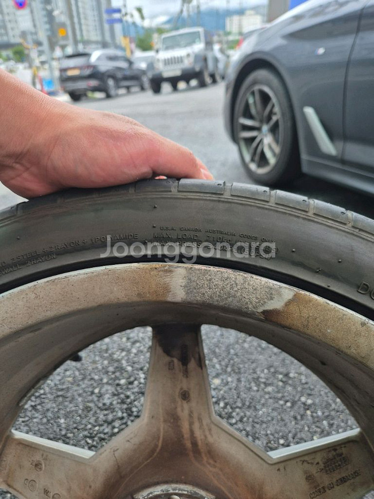 벤츠 CLS w219 AMG 19인치 휠 타이어 1대분--8