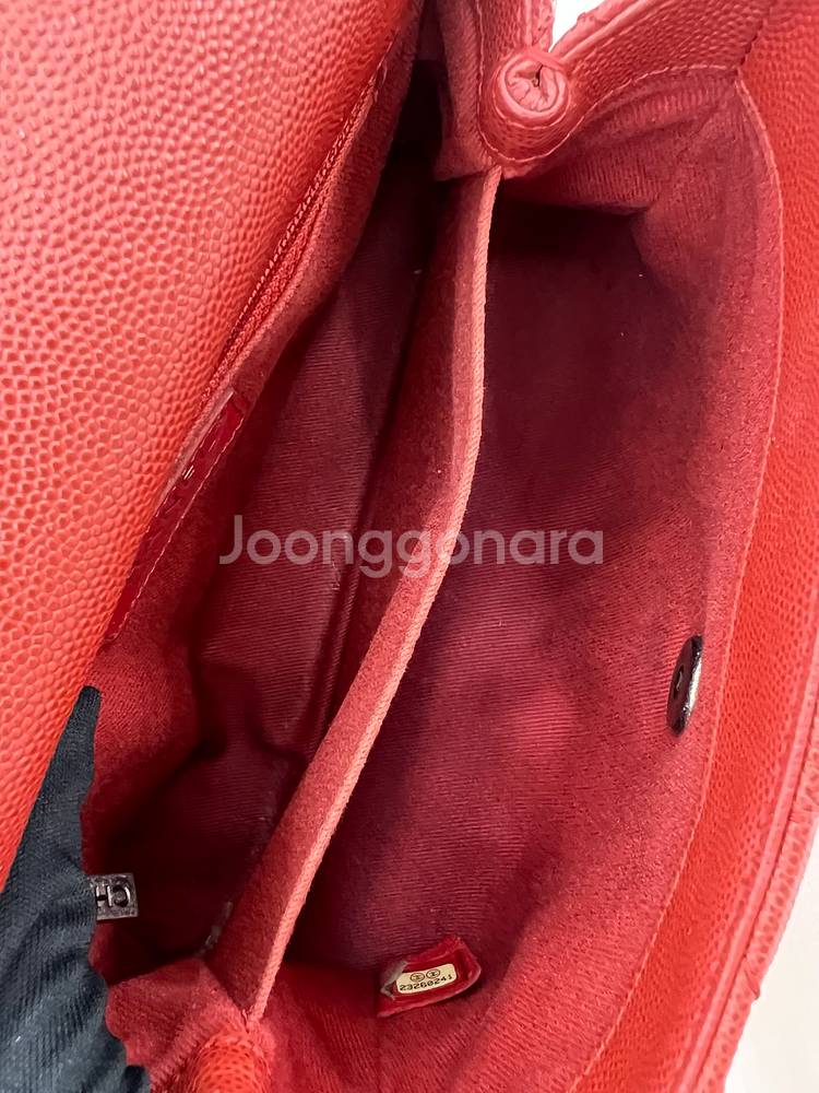[럭스올 울산점]샤넬 캐비어 코코핸들 스몰 토트겸숄더백--4