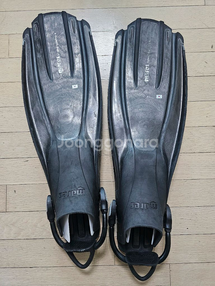 마레스 꽈뜨로 플러스 다이빙 핀 XL 오리발 배송비포함--0