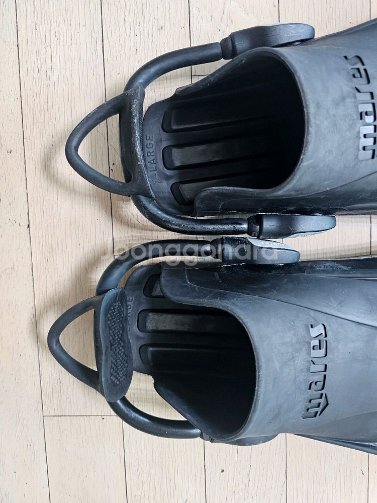 마레스 꽈뜨로 플러스 다이빙 핀 XL 오리발 배송비포함--2